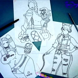 BabyDoll's OnlyFans Sketchbook - Art Print Collection