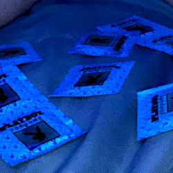Vivid Vixen Unveils Bountiful Blue Packets on Bed