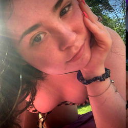 Alexandra Gorgon, OnlyFans Model, Relaxing in Swimsuit