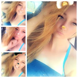 Lilly Model Photos Collage with Stickers