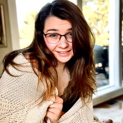 Alyeska Akin in a cozy scene