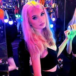 Glamorous Model in Photo Studio