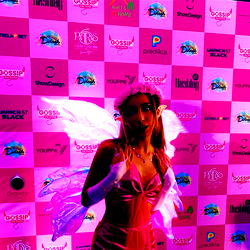 Laura e Angela on a Fans' Event Red Carpet