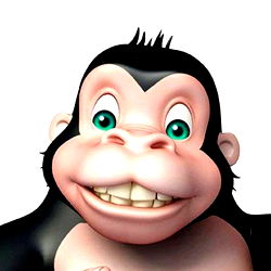 TheWebGorillas: Fun, Friendly, and Fully Animated Chimp for Advertising or Children's Content
