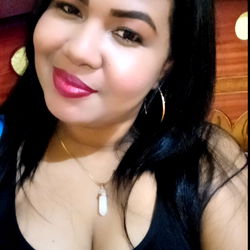 Joselin Morillo, a young woman with dark hair and makeup, poses for the camera with a confident smile.