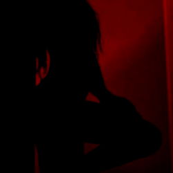 Vee Hart - Erotic Silhouette in Red