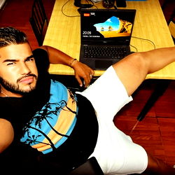 Fitness Enthusiast Poses for Selfie