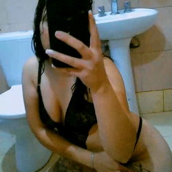 Intimate Moment in Bathroom with OnlyFans Model