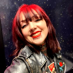 Fair Play Slim, a punk rock queen capturing her rebellious spirit