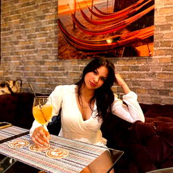 Serene Evening at a Luxury Restaurant