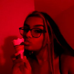 Vibrant Red Light Photography - Model Alex Smith