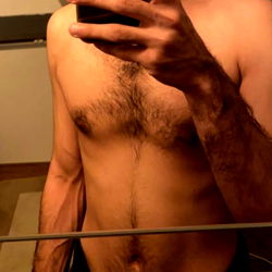 ASMODEUS in Bathing Suit Mirror Selfie