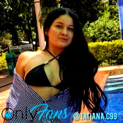 OnlyFans Model Tatiana C. Poses in Swimwear at Pool
