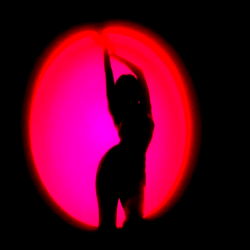 Afrodit, the Dance Sensation: A Captivating Performance on Red and Black