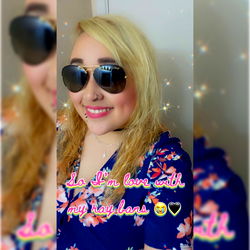 Young Woman with Flower Patterned Dress