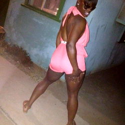 OnlyFans Model in Pink Dress Shot