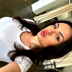 Fashion Model Nicole Sage in Studio