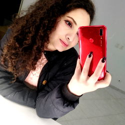 Model River Rous Posing for Instagram