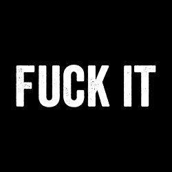 Black & White Text-Based Image with Distinctive Quote