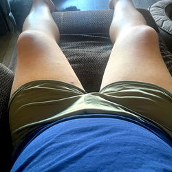 Fitness Enthusiast Showcasing New Legwear Collection