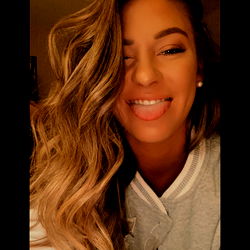 Happy and carefree Jenn, an OnlyFans model