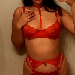 Model Maia in Erotic Lingerie Pose for Photoshoot