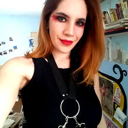 Scarlet Begonias - OnlyFans Model in Cyberpunk Costume