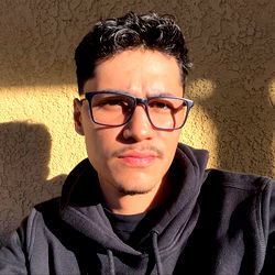 A Young Man's Thoughtful Expression