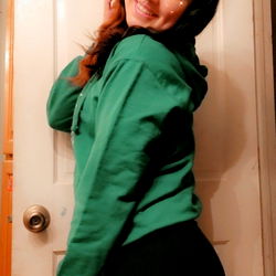 A Model Posing for the Camera