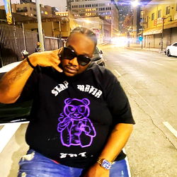 Urban Night Scene with Los Angeles Vibe