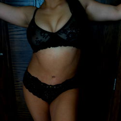 Alejandra Fox: Lingerie Model in Black and White