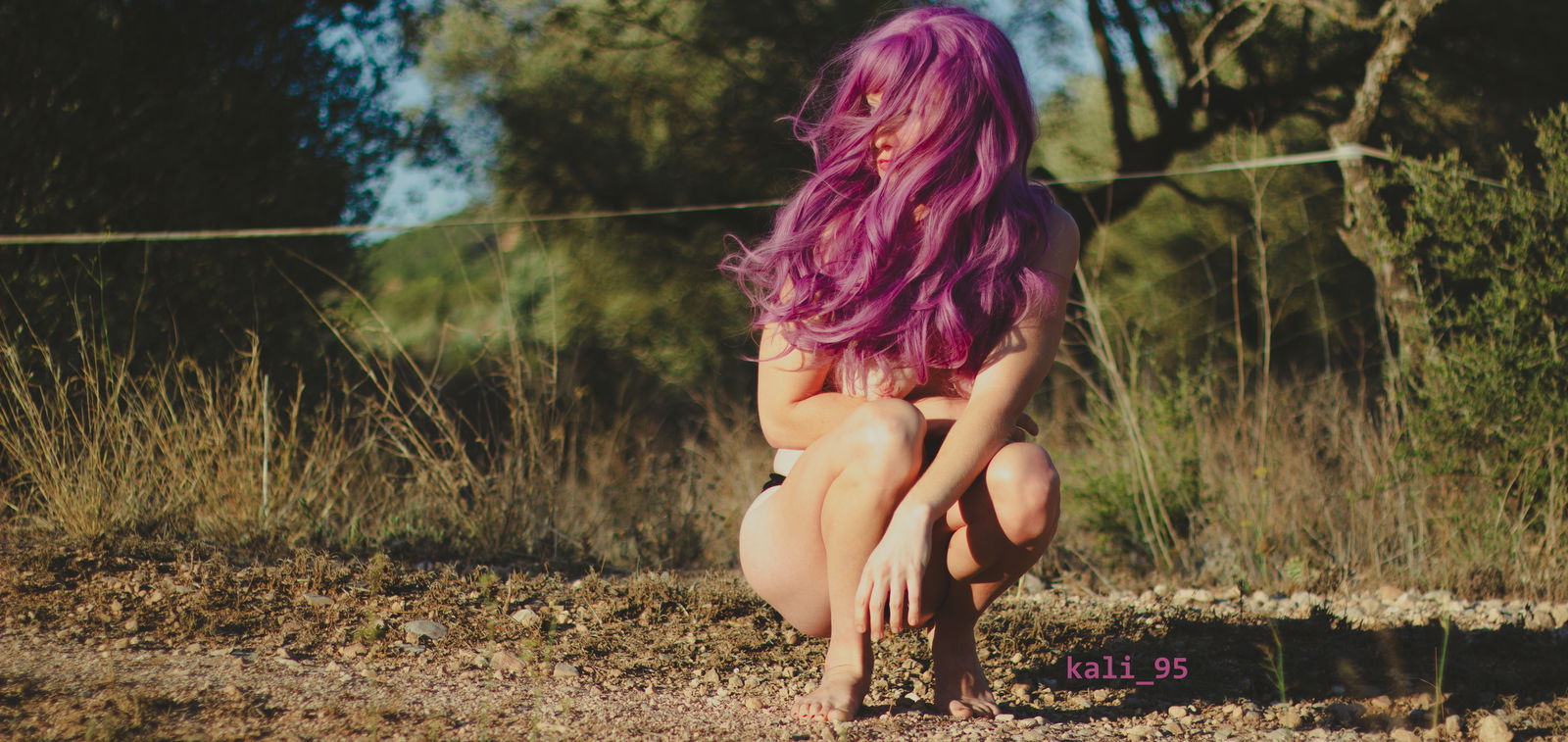 Kali 💜 Premium photo