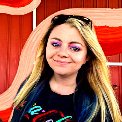 Vividly Colored Smoothie Bowl with Yogurt and Granola Toppings