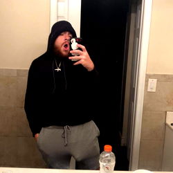 OnlyFans Model Big Poppa in Bathrobe