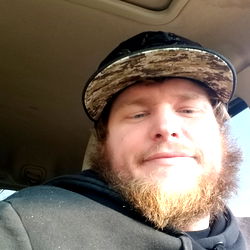 Bearded Man with Hat, Mustache and Goatee