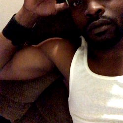 Marzeanis Coleman, Model from Lincoln Nebraska, Relaxing at Home