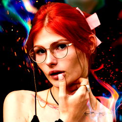 Stylish and Intense Model Warmy Flame