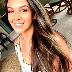 Beautiful woman with long hair in Texas