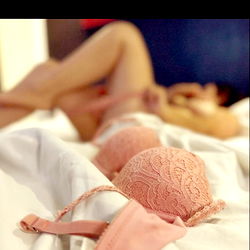 Lingerie Model Honey 08 in Pink Bra