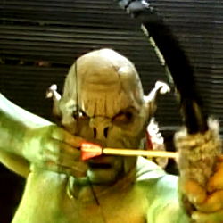 Mog's Tactical Pose with Bow and Arrow