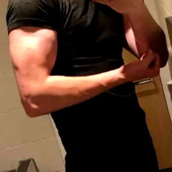 Stylish Fitness Model Alex_G Showcasing Strength and Physique