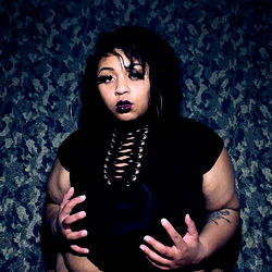 Female Model Tiana in a Photoshoot