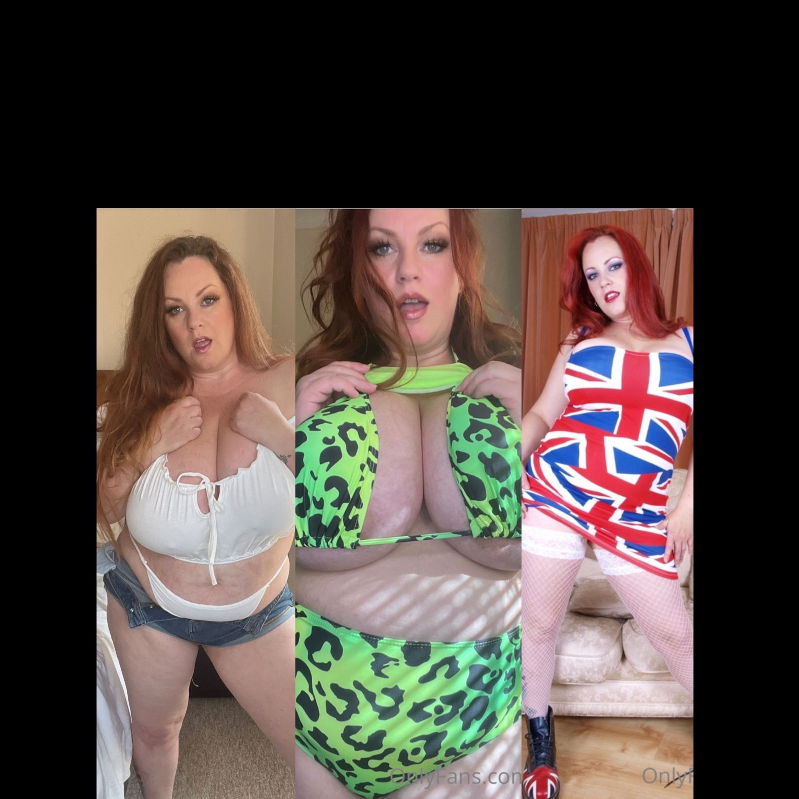 BUSTY REDHEAD BBW PORN STAR ⭐️ photo