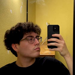 Alejandro in the Mirror - A Captivating Portrait