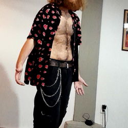 Candid Moment of Model Lukas Choas