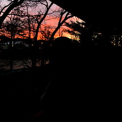 A serene evening scene