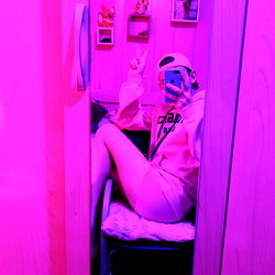 Onlyfans Model Alexsson in a Pink Room