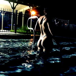 Jade, the captivating swimsuit model