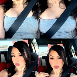 Candid Moments of Itsnatalie: 4-Photo Collage from Her OnlyFans