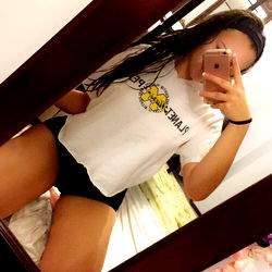 Alexa Cartier in Playful Pose